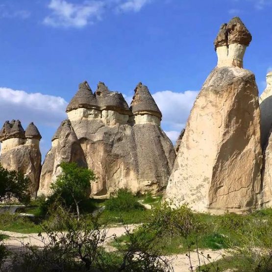 The Fairy Chimneys in Cappadocia, 3 Days Cappadocia Tour, Okeanos Travel Turkey