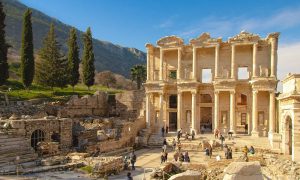 A Photo Of The Library Of Celsus Taken On The Full Day Ephesus Tour – Okeanos Travel