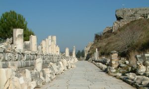 A Photo Of The Marble Street Of Ephesus Taken On The Full Day Ephesus Tour From Kusadasi