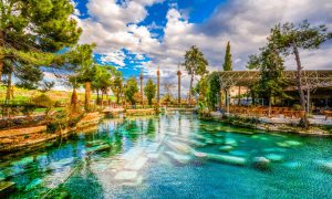 Cleopatra Antique Thermal Pool from the Pamukkale And Hierapolis Tour - Okeanos Travel